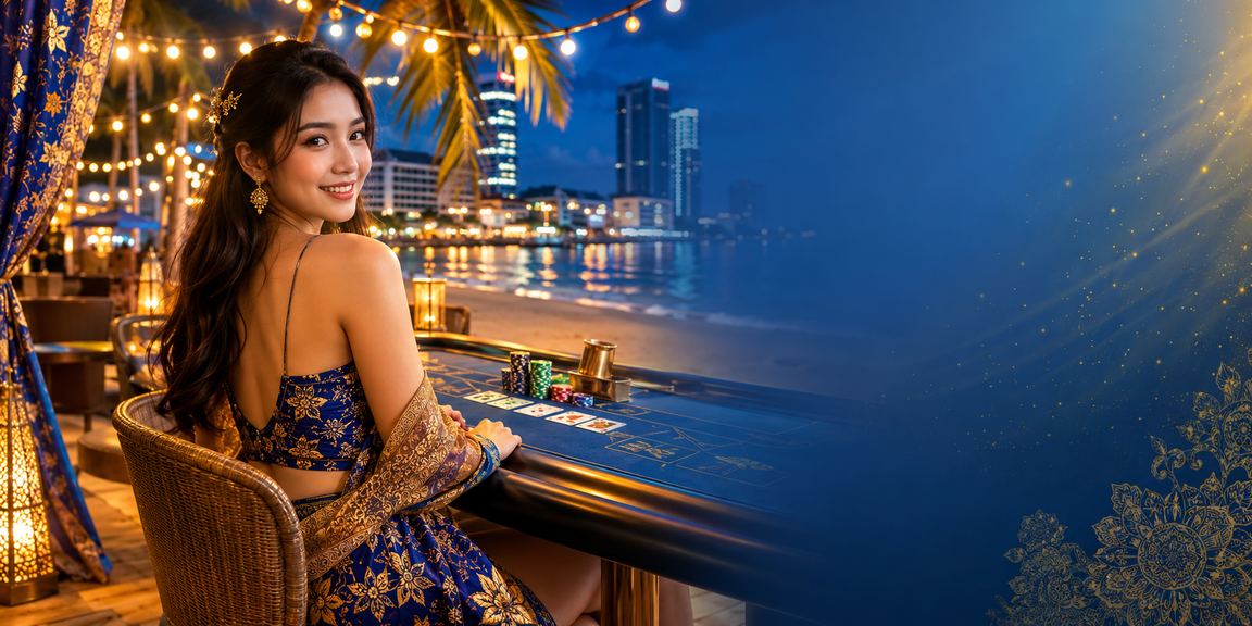 Pemain menikmati permainan baccarat ala Johor Bahru