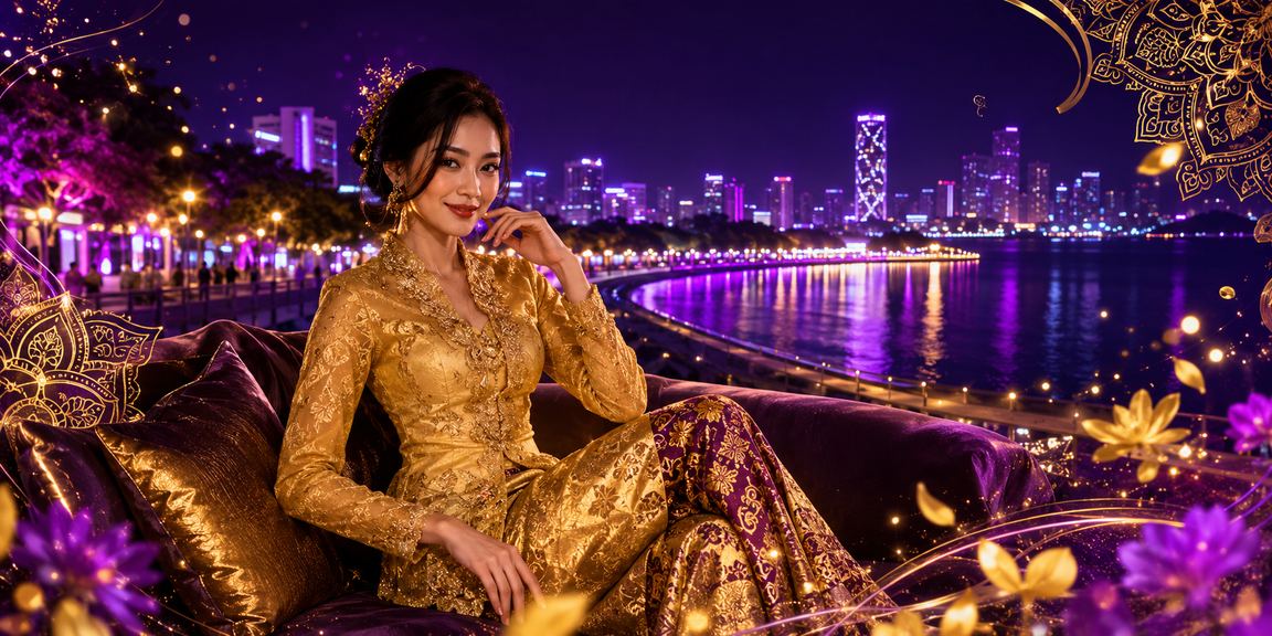 Suasana hiburan kasino bergaya Melayu Penang di won99